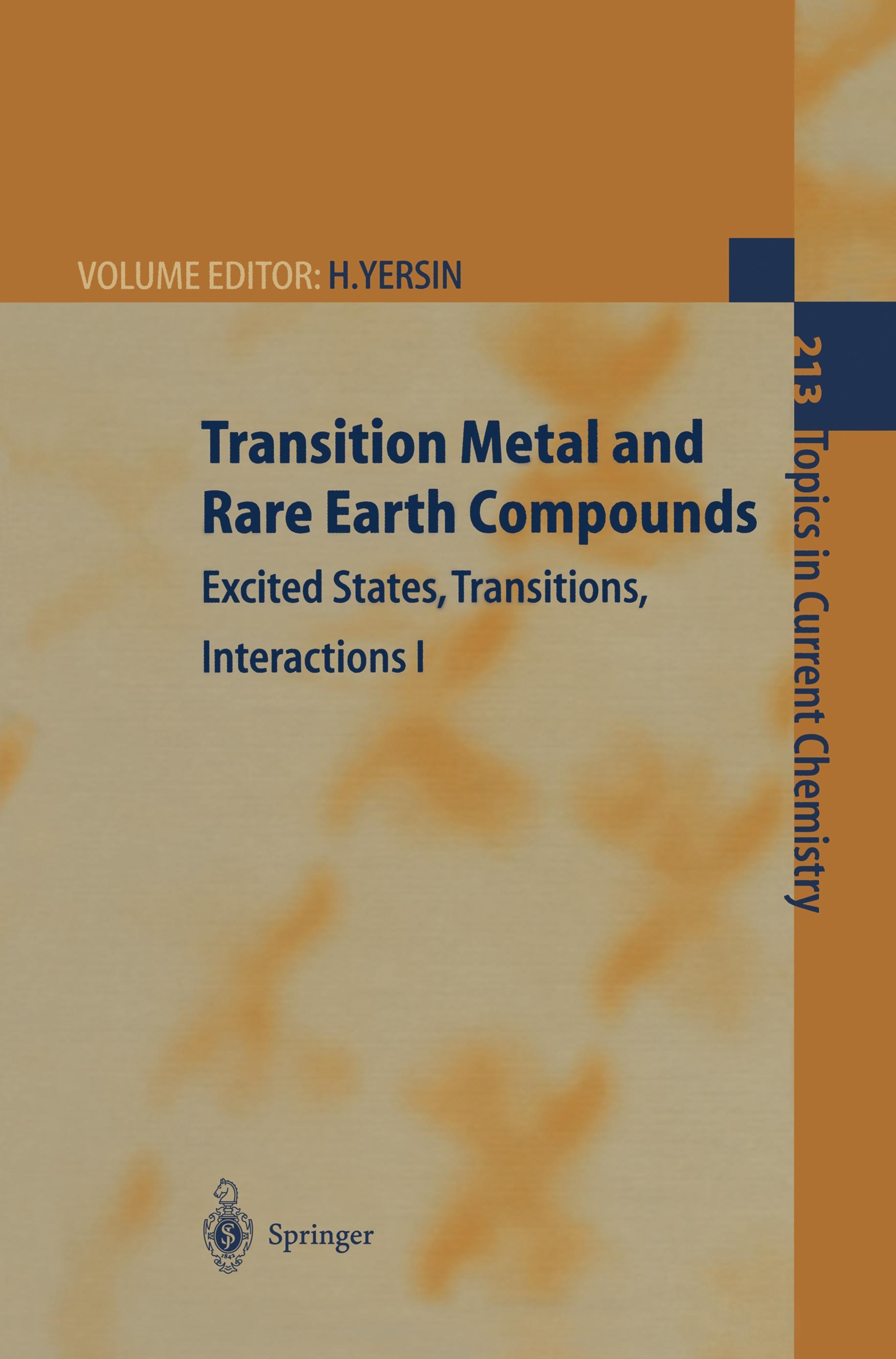 Vorderes Coverbild Transition Metal and Rare Earth Compounds
