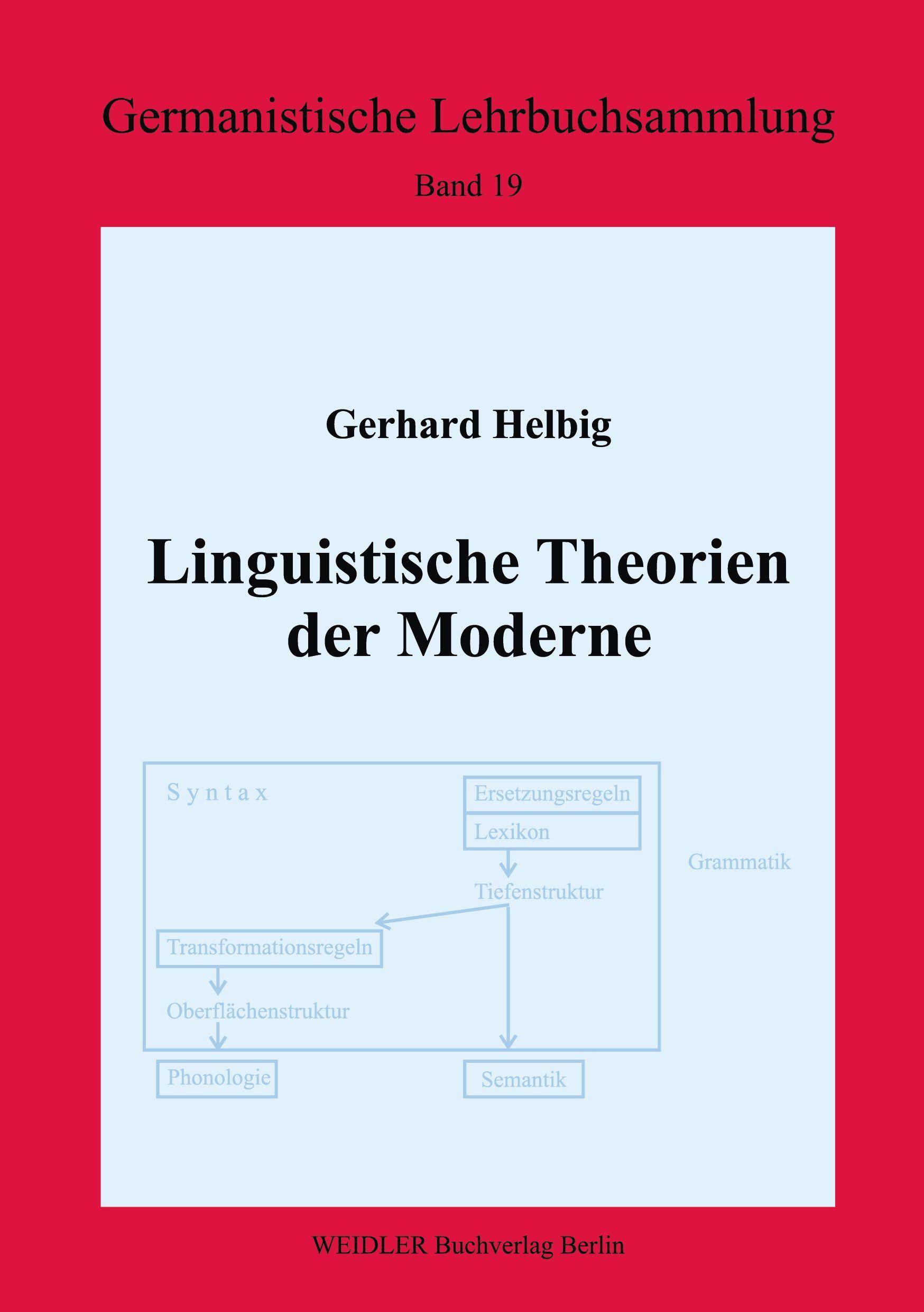 Vorderes Coverbild Linguistische Theorien der Moderne