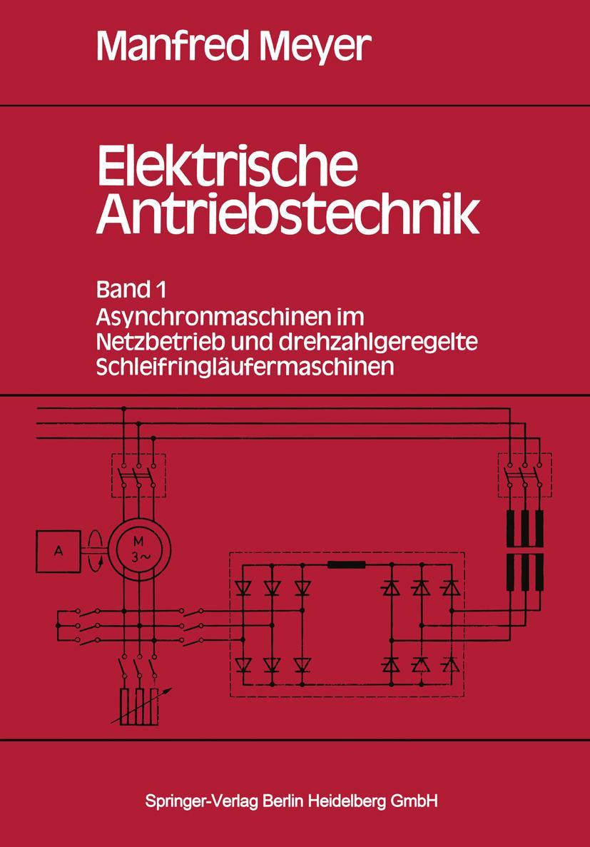 Vorderes Coverbild Elektrische Antriebstechnik