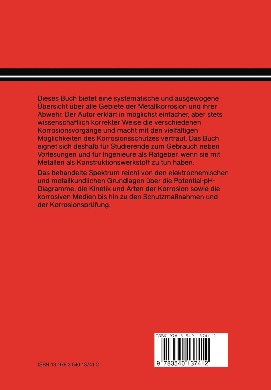 Rückseitencover Korrosion und Korrosionsschutz