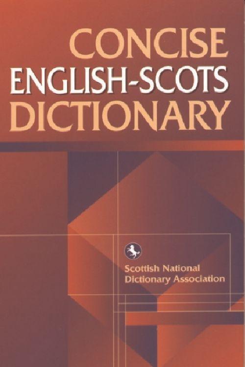 Vorderes Coverbild Concise English-Scots Dictionary