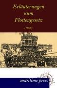 Vorderes Coverbild Erläuterungen zum Flottengesetz (1898)