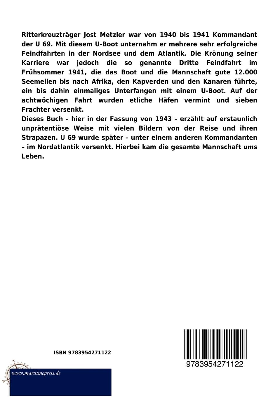 Rückseitencover Sehrohr südwärts!