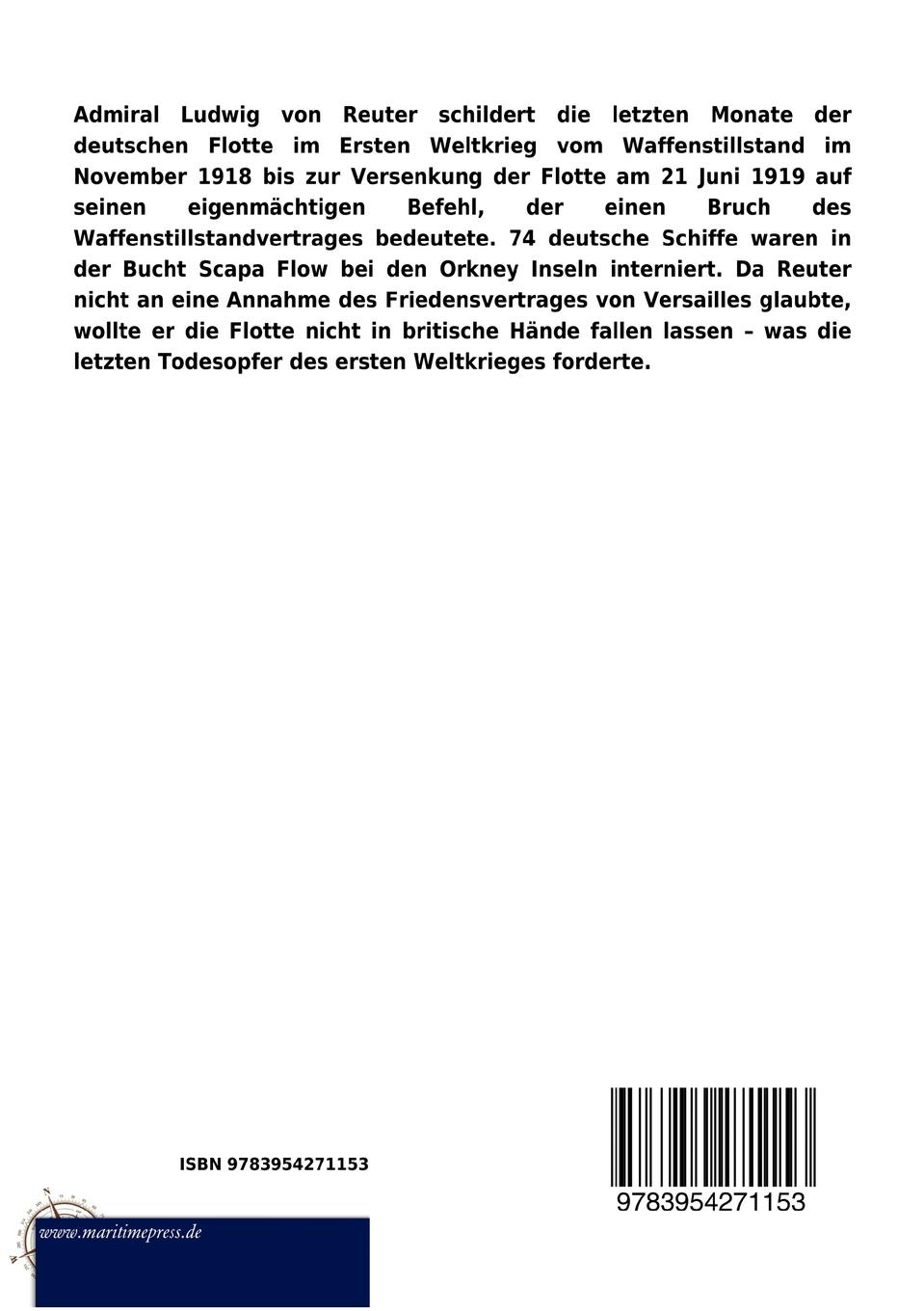 Rückseitencover Scapa Flow