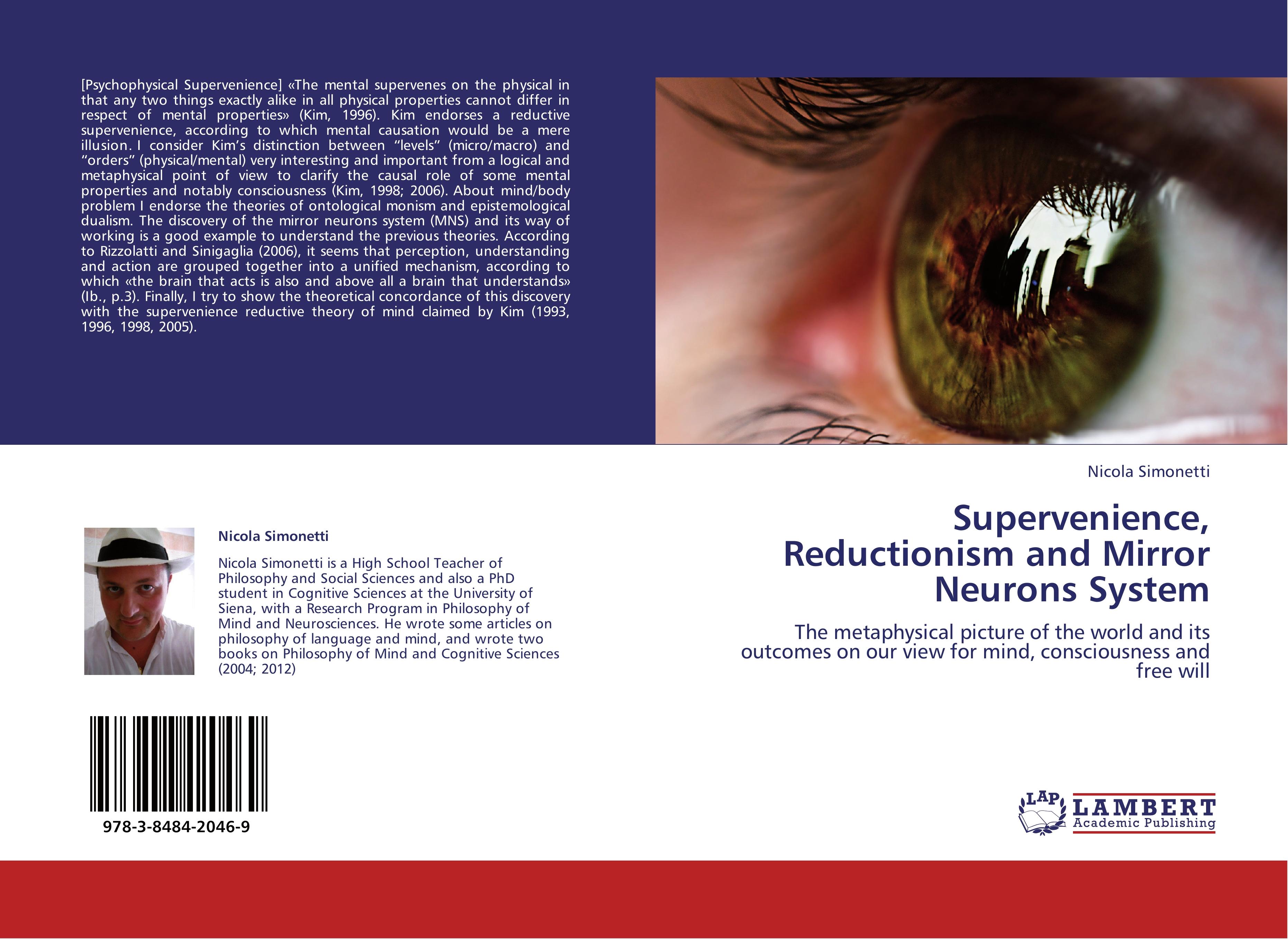 Vorderes Coverbild Supervenience, Reductionism and Mirror Neurons System
