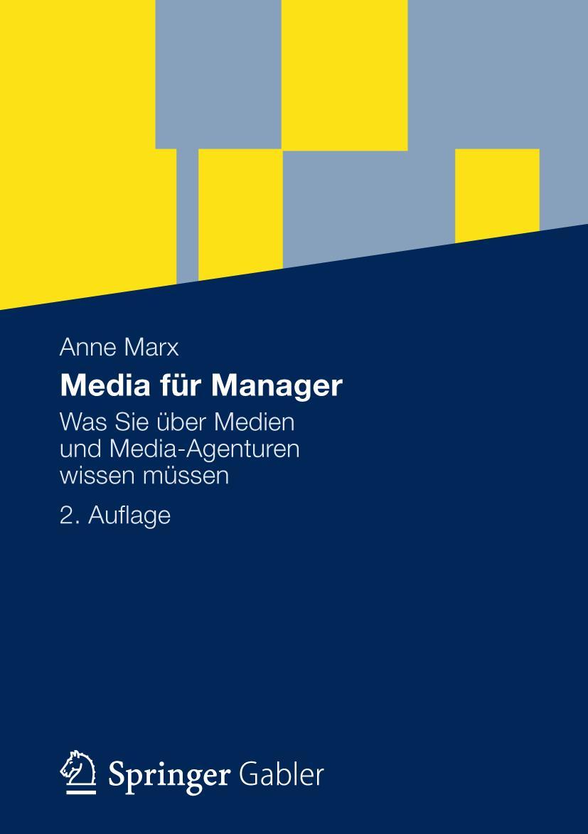 Vorderes Coverbild Media für Manager