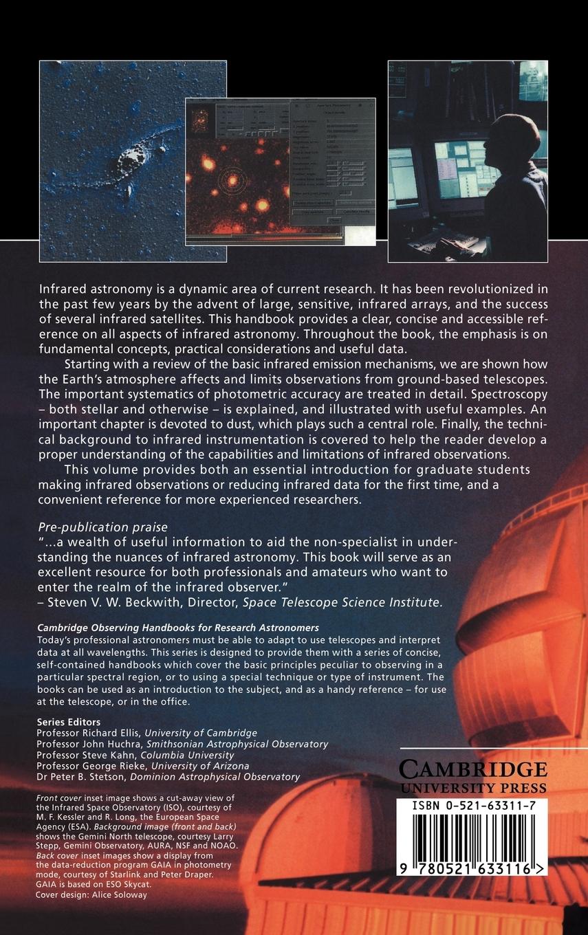 Rückseitencover Handbook of Infrared Astronomy