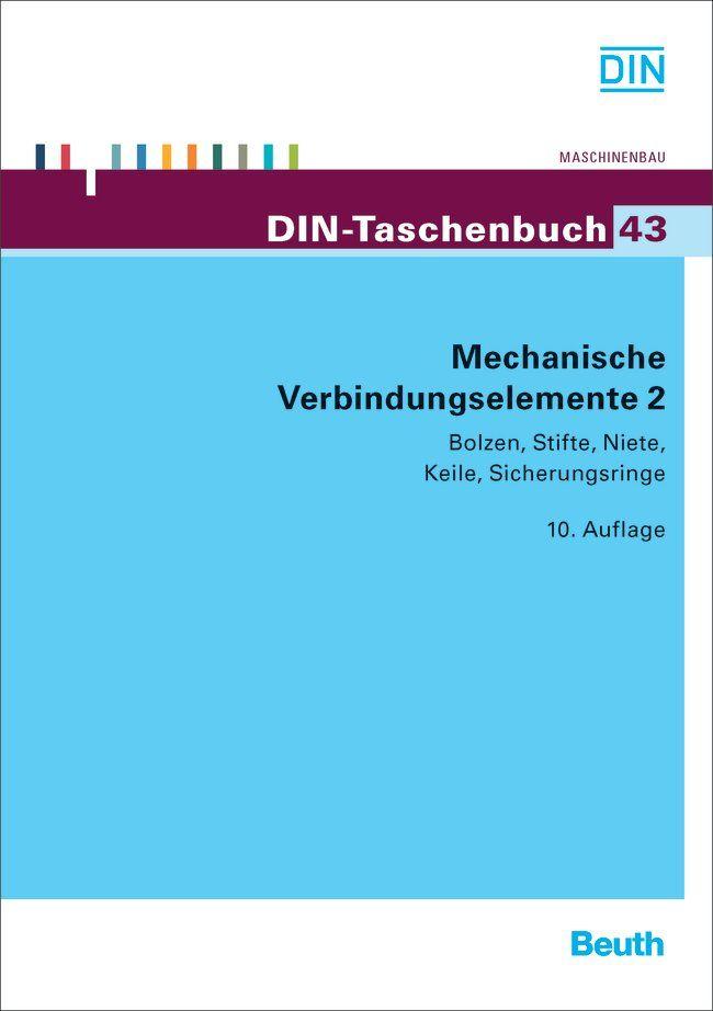 Vorderes Coverbild Mechanische Verbindungselemente 2