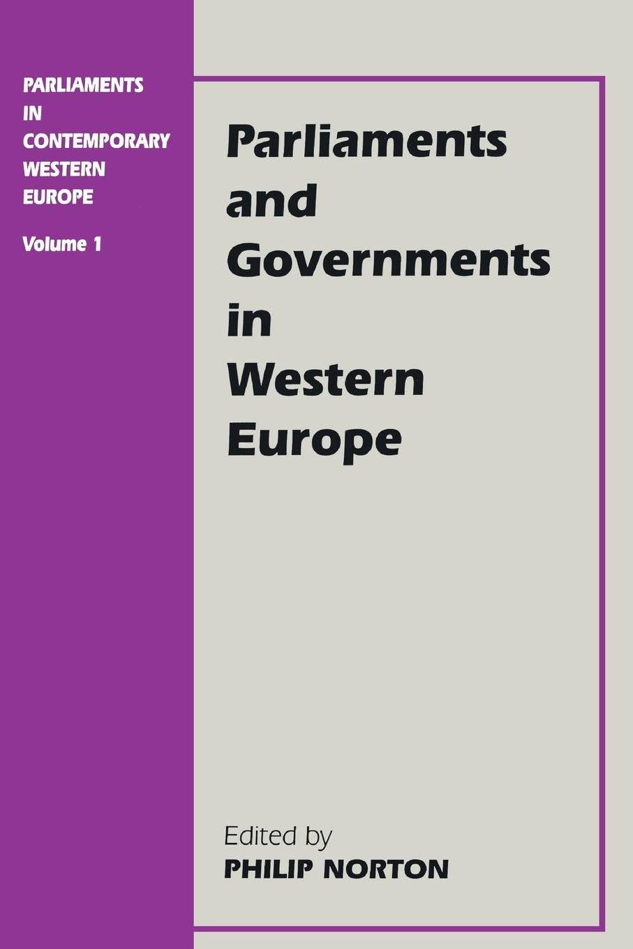 Vorderes Coverbild Parliaments in Contemporary Western Europe