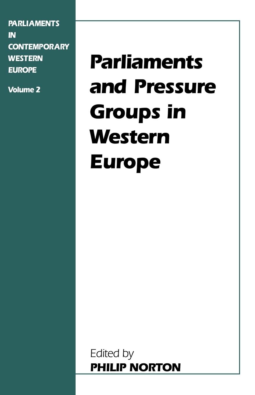 Vorderes Coverbild Parliaments and Pressure Groups in Western Europe