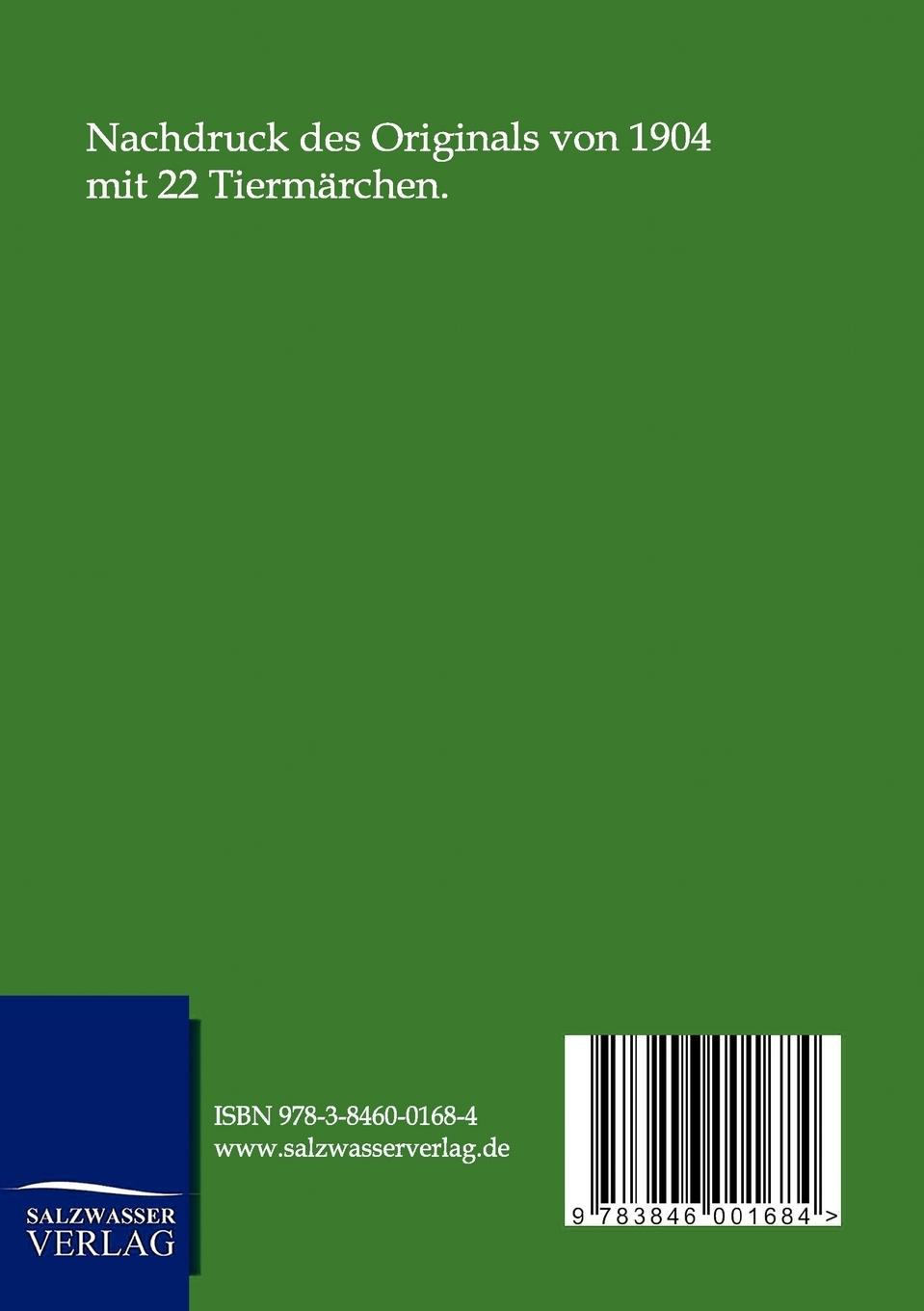 Rückseitencover Tiermärchen