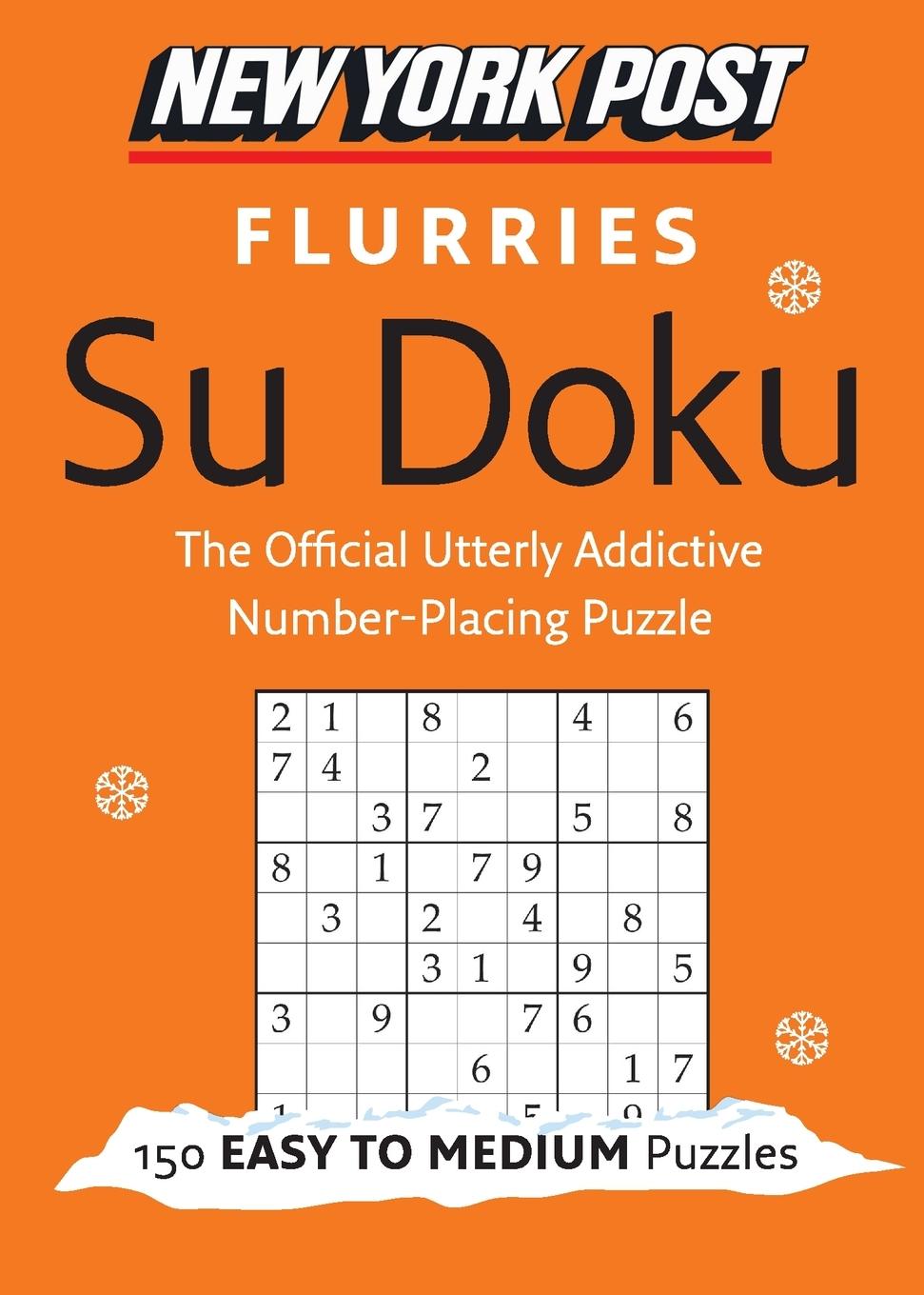 Vorderes Coverbild New York Post Flurries Su Doku