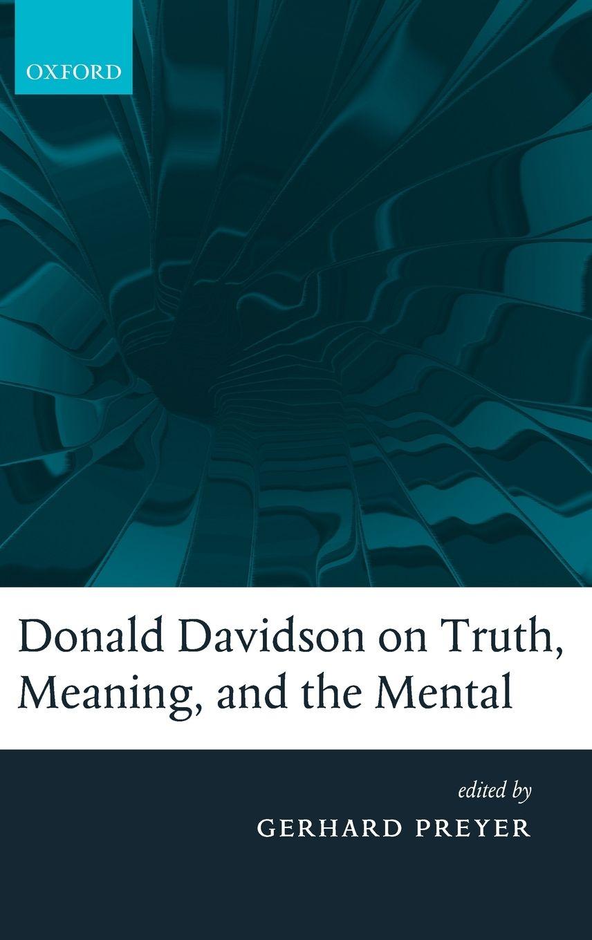 Vorderes Coverbild Donald Davidson on Truth, Meaning, and the Mental