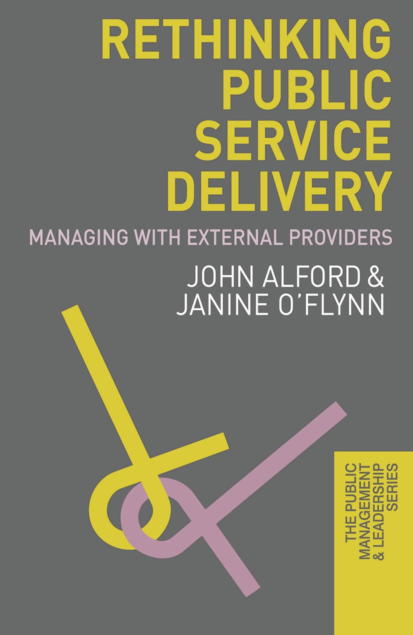 Vorderes Coverbild Rethinking Public Service Delivery