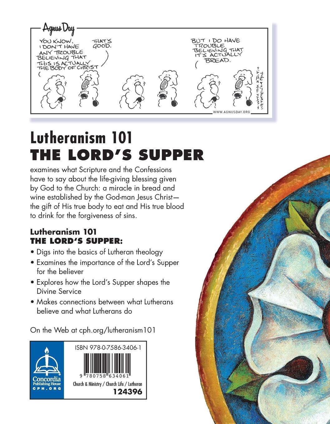 Rückseitencover Lord's Supper - Lutheranism 101