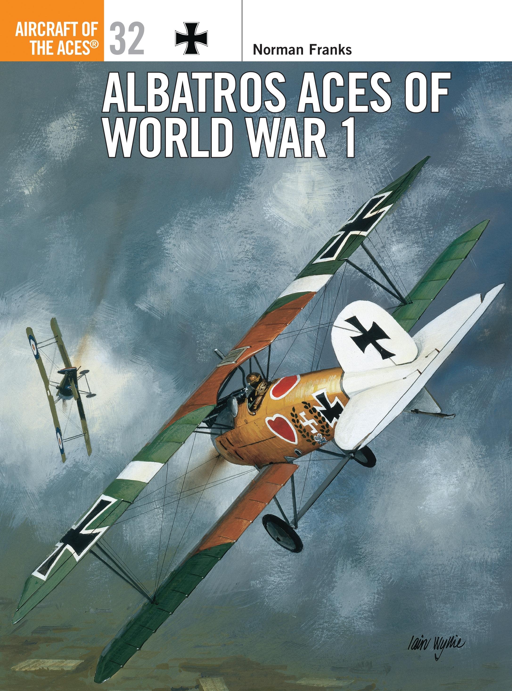 Vorderes Coverbild Albatros Aces of World War 1