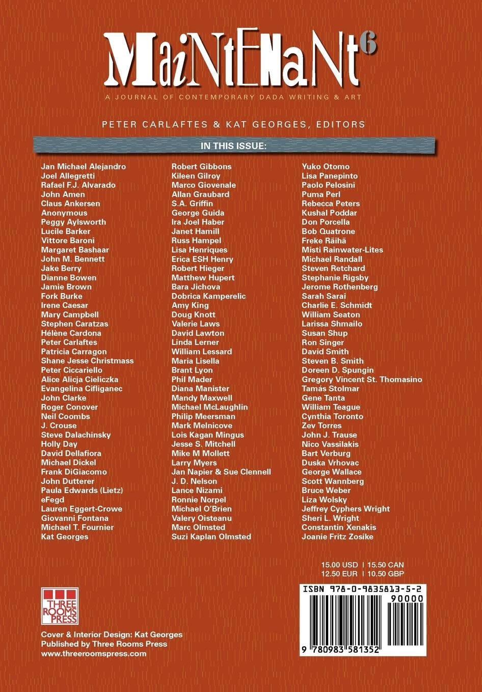 Rückseitencover Maintenant 6