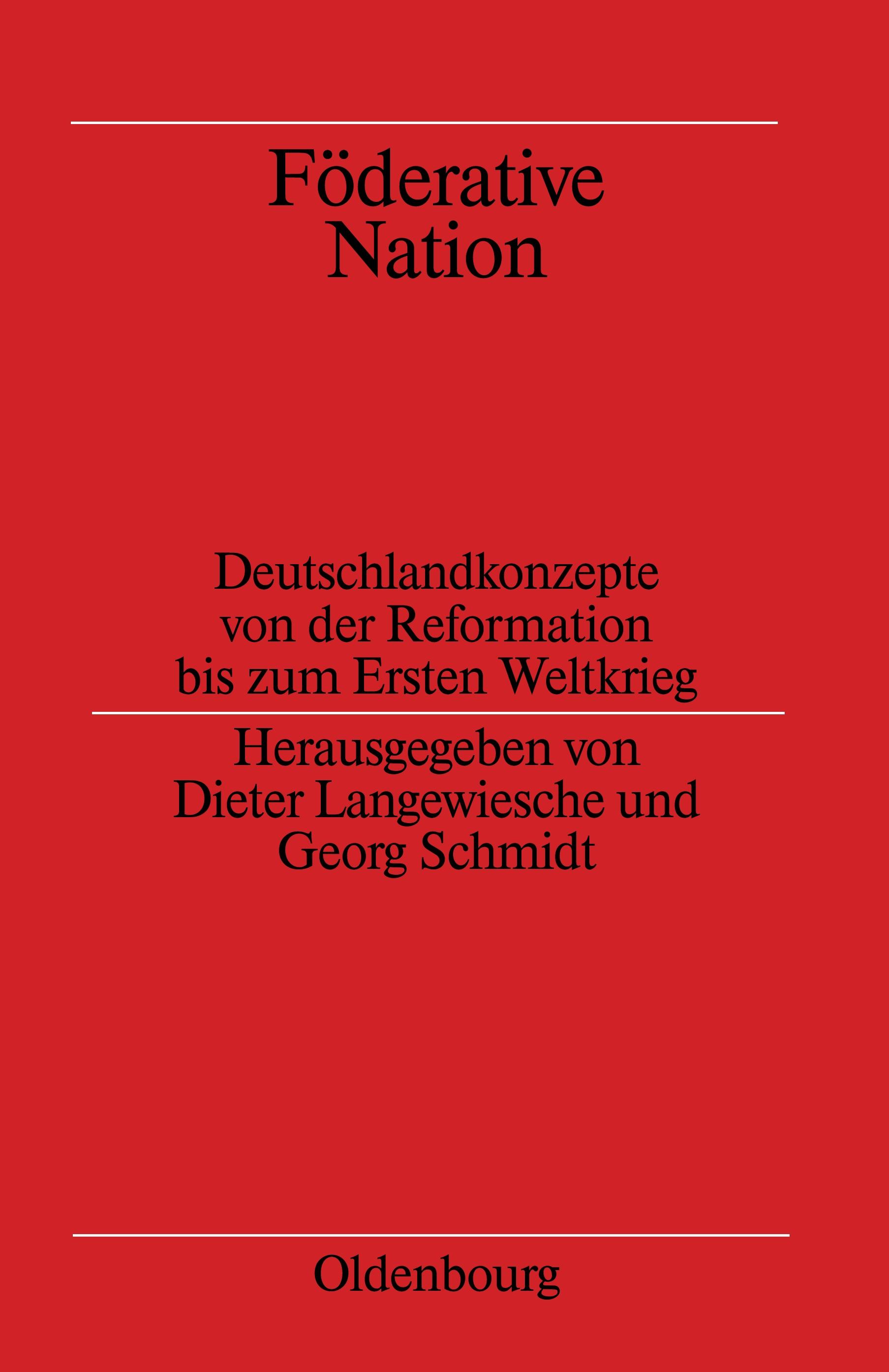 Vorderes Coverbild Föderative Nation