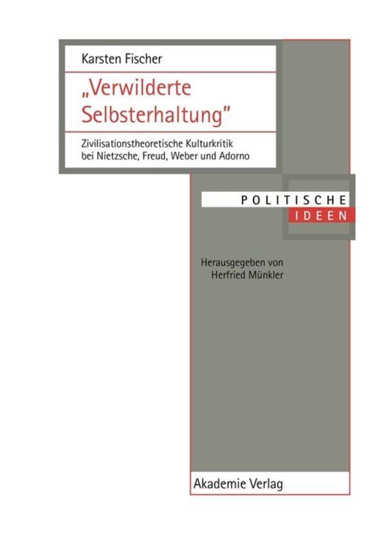 Vorderes Coverbild "Verwilderte Selbsterhaltung"