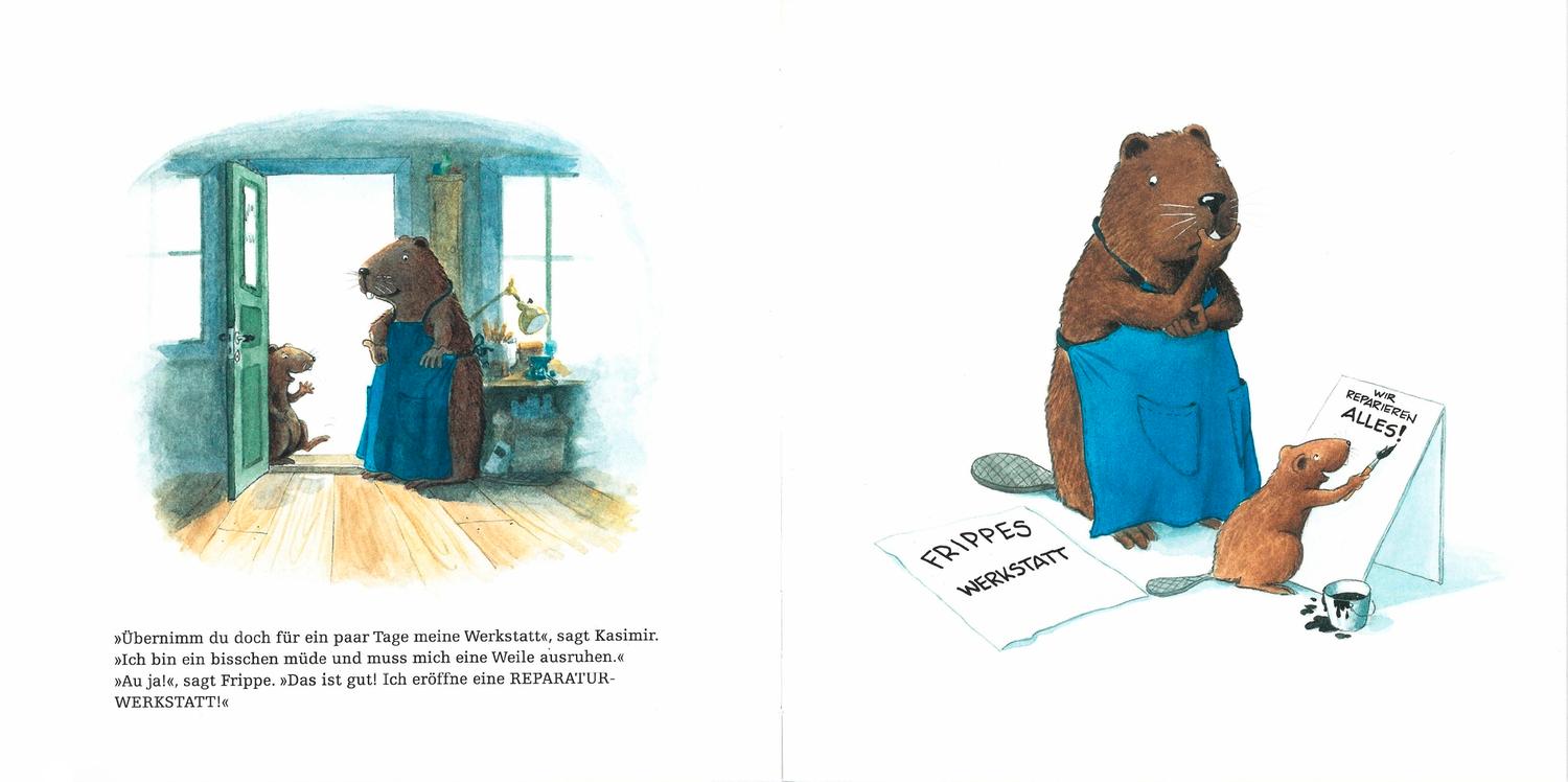 Beispielinhalt (Bild) Kasimir lässt Frippe machen