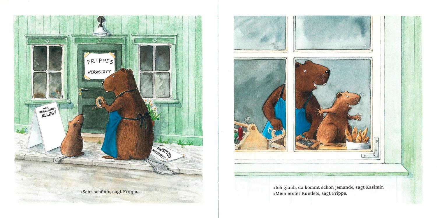 Beispielinhalt (Bild) Kasimir lässt Frippe machen