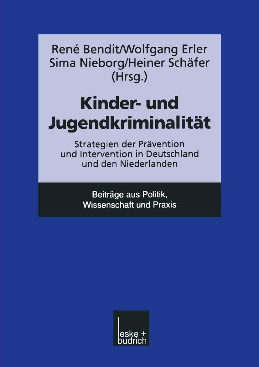 Vorderes Coverbild Kinder- und Jugendkriminalität