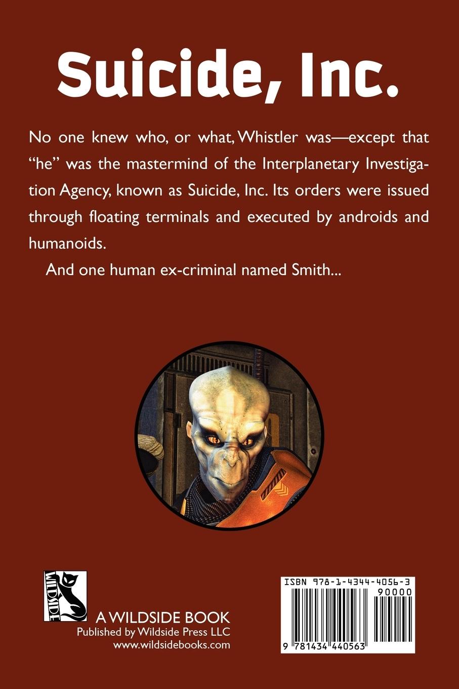 Rückseitencover Suicide, Inc.