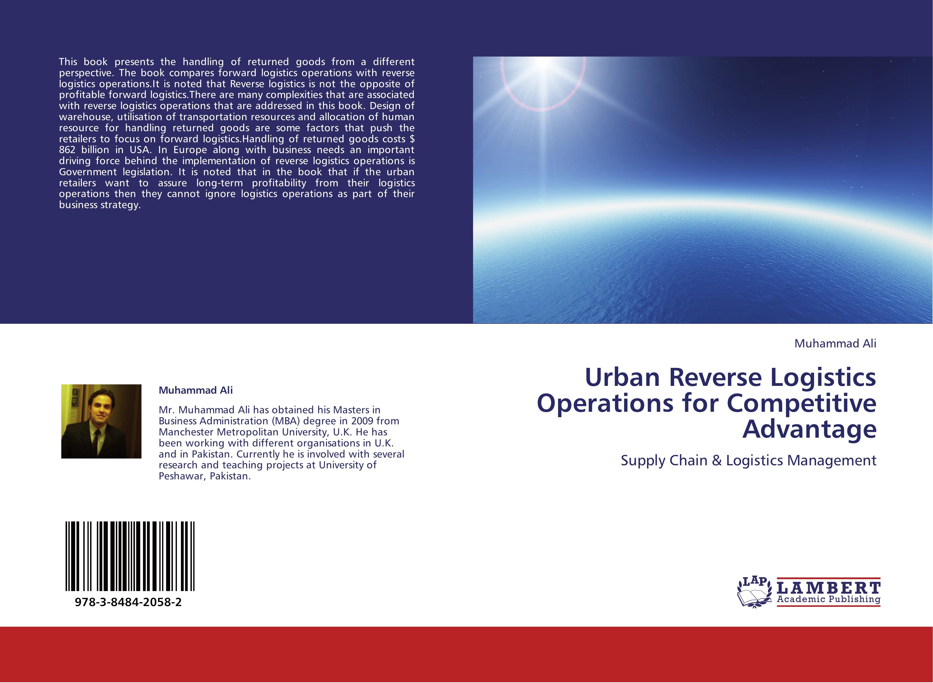 Vorderes Coverbild Urban Reverse Logistics Operations for Competitive Advantage