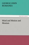Vorderes Coverbild Mind and Motion and Monism