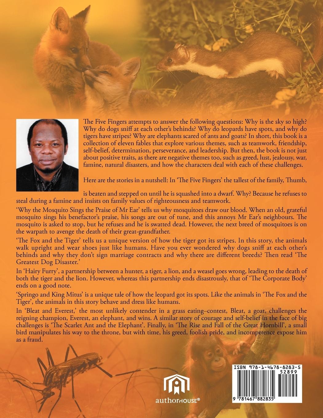 Rückseitencover The Five Fingers