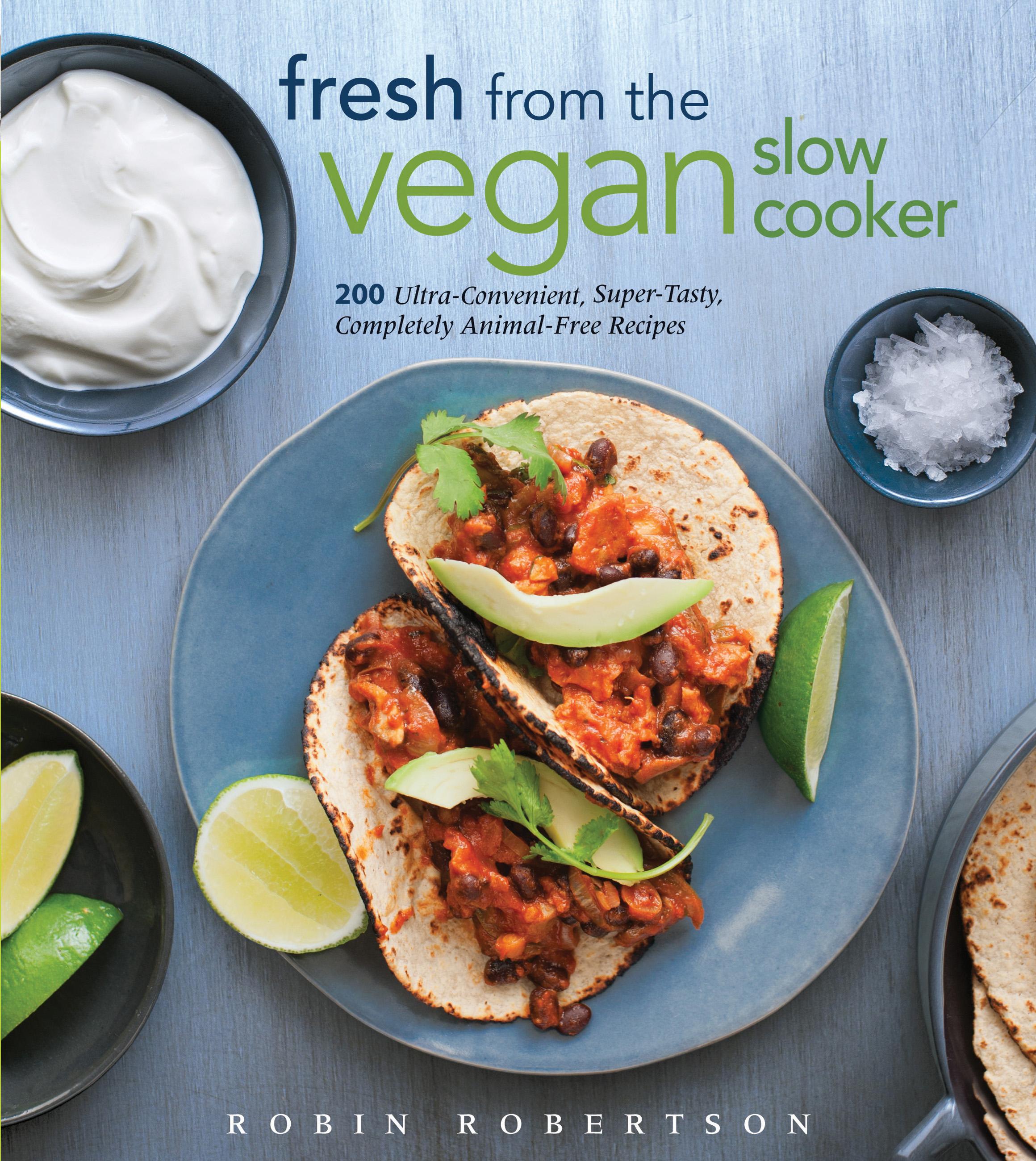 Vorderes Coverbild Fresh from the Vegan Slow Cooker