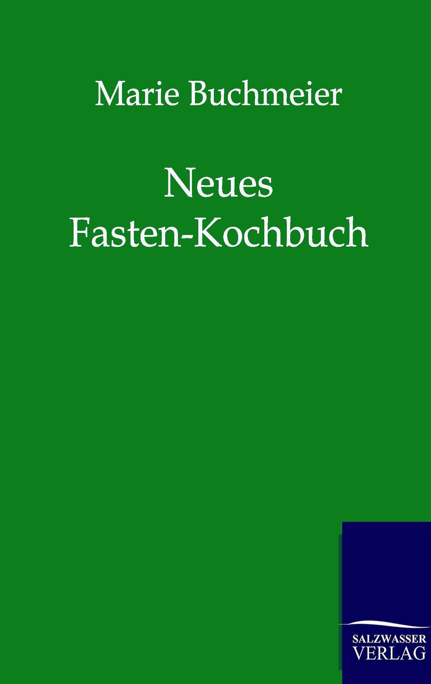 Vorderes Coverbild Neues Fasten-Kochbuch
