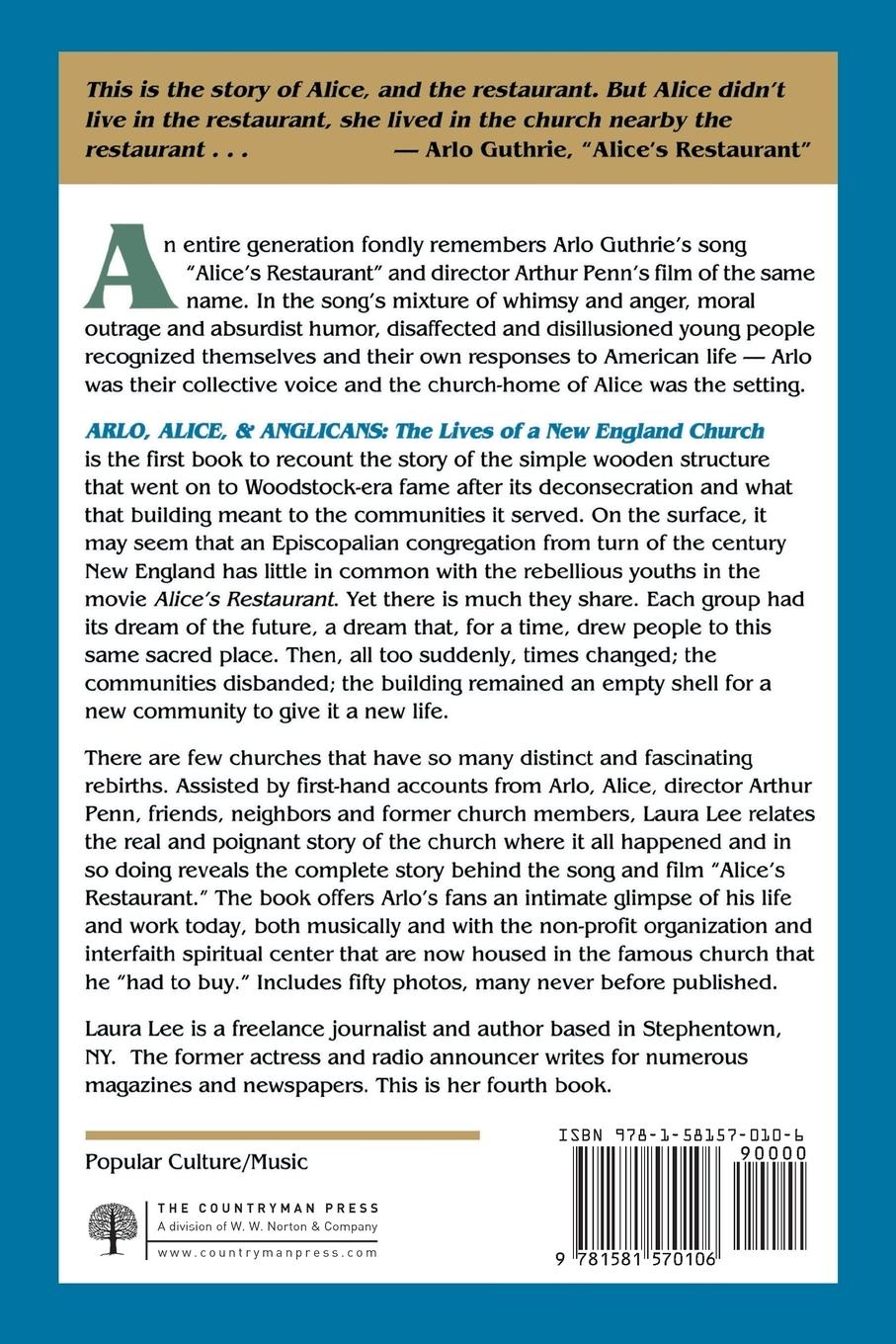 Rückseitencover Arlo, Alice, and Anglicians