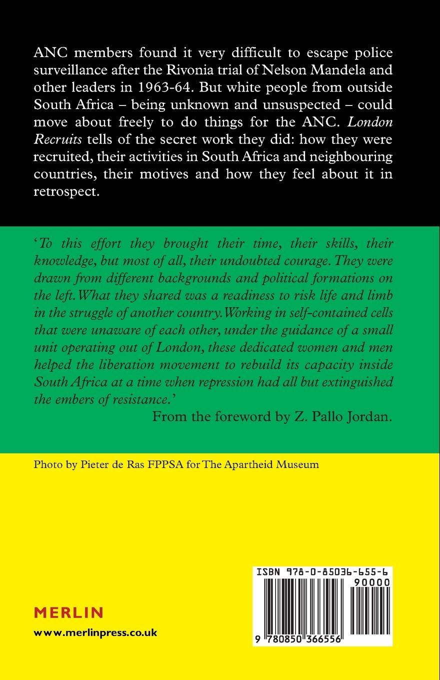 Rückseitencover London Recruits