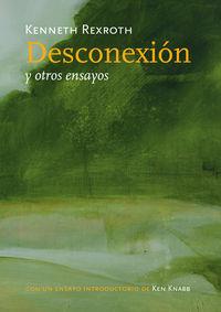 Vorderes Coverbild Desconexión y otros ensayos