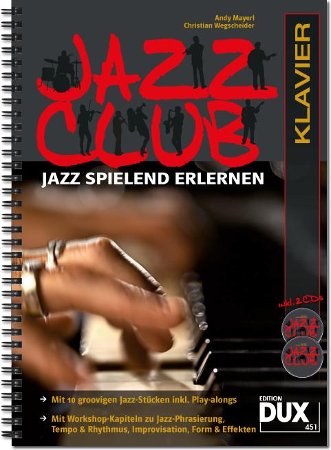 Vorderes Coverbild Jazz Club, Klavier (mit 2 CDs)