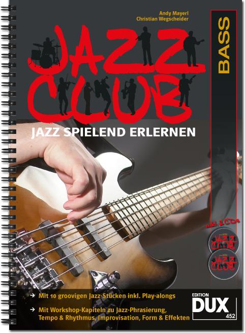 Vorderes Coverbild Jazz Club, Bass (mit 2 CDs)