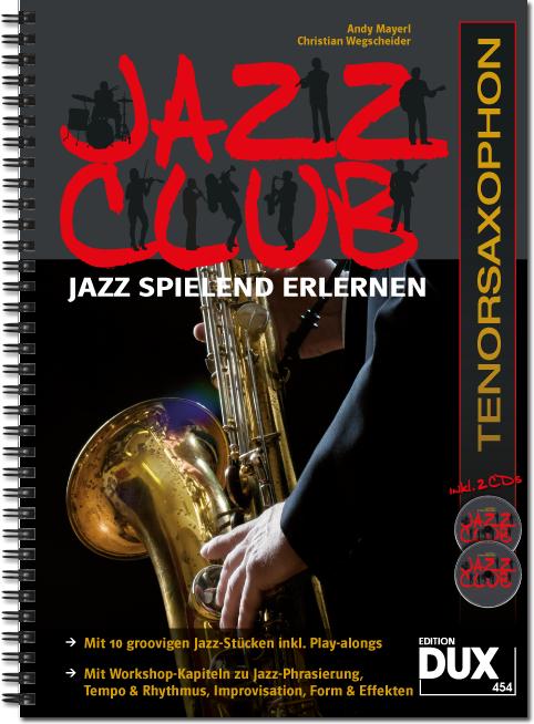 Vorderes Coverbild Jazz Club, Tenorsaxophon (mit 2 CDs)