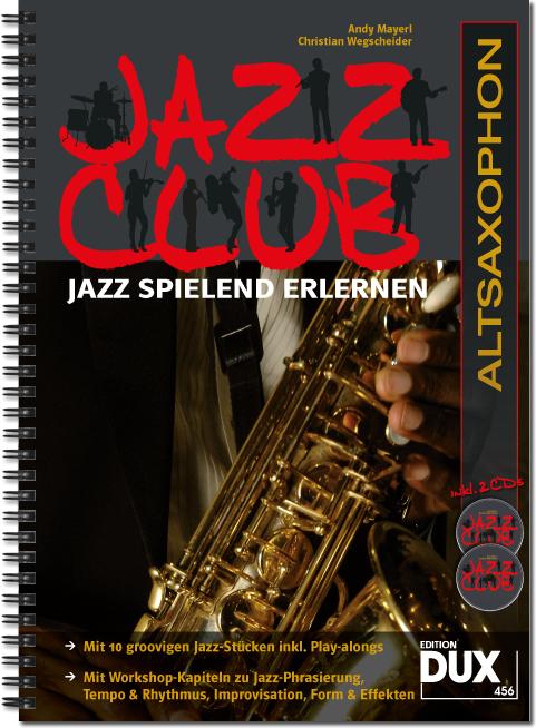 Vorderes Coverbild Jazz Club, Altsaxophon (mit 2 CDs)