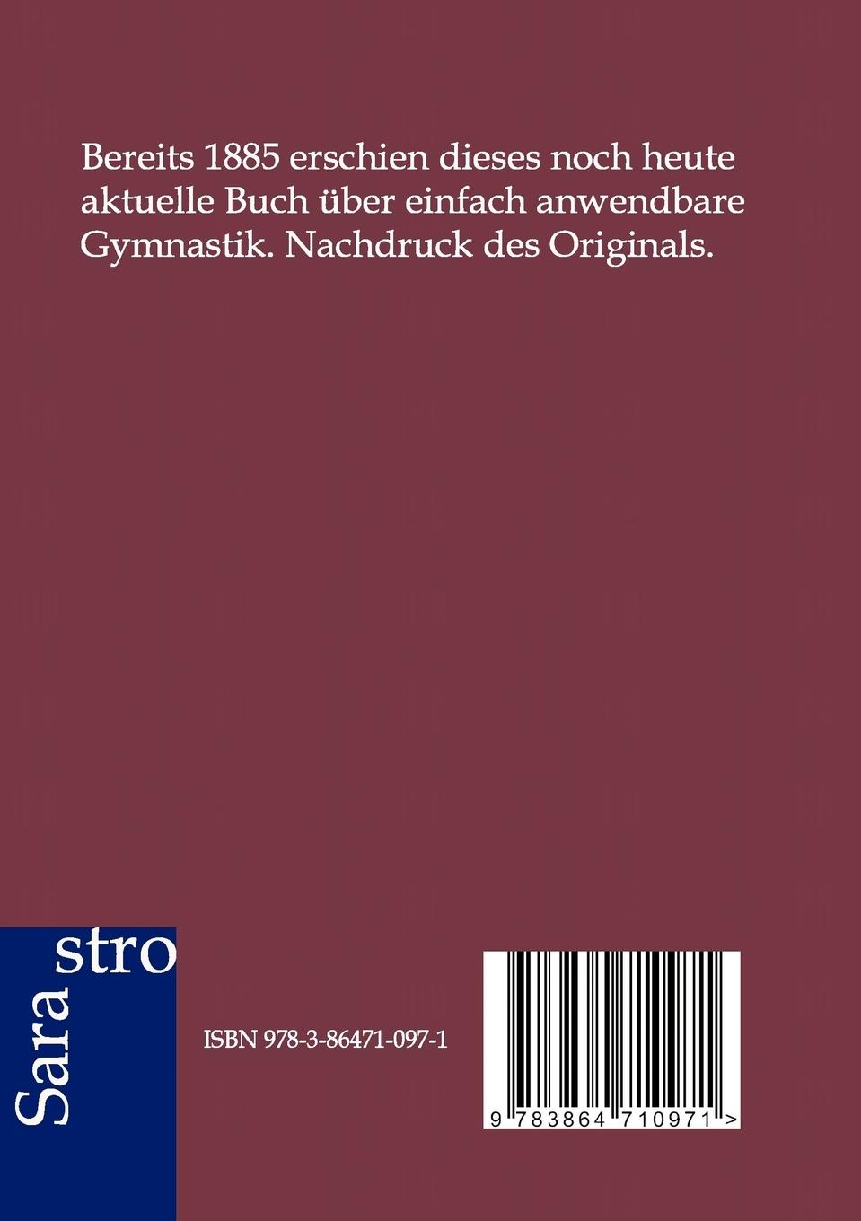 Rückseitencover Ärztliche Zimmergymnastik