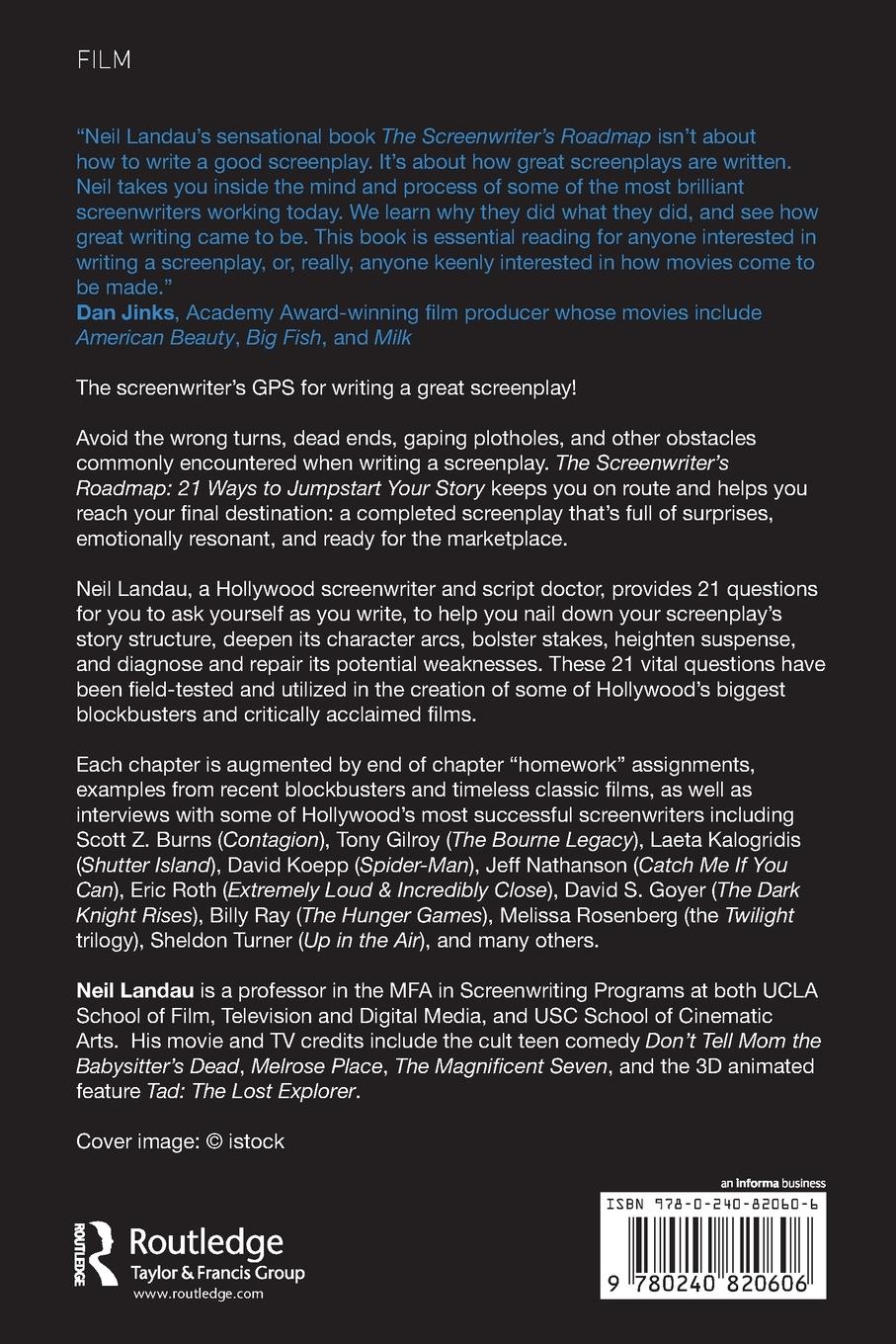 Rückseitencover The Screenwriter's Roadmap