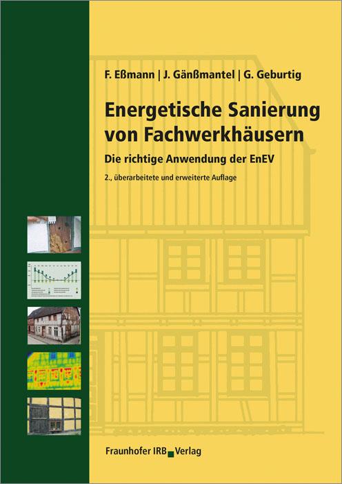 Vorderes Coverbild Energetische Sanierung von Fachwerkhäusern
