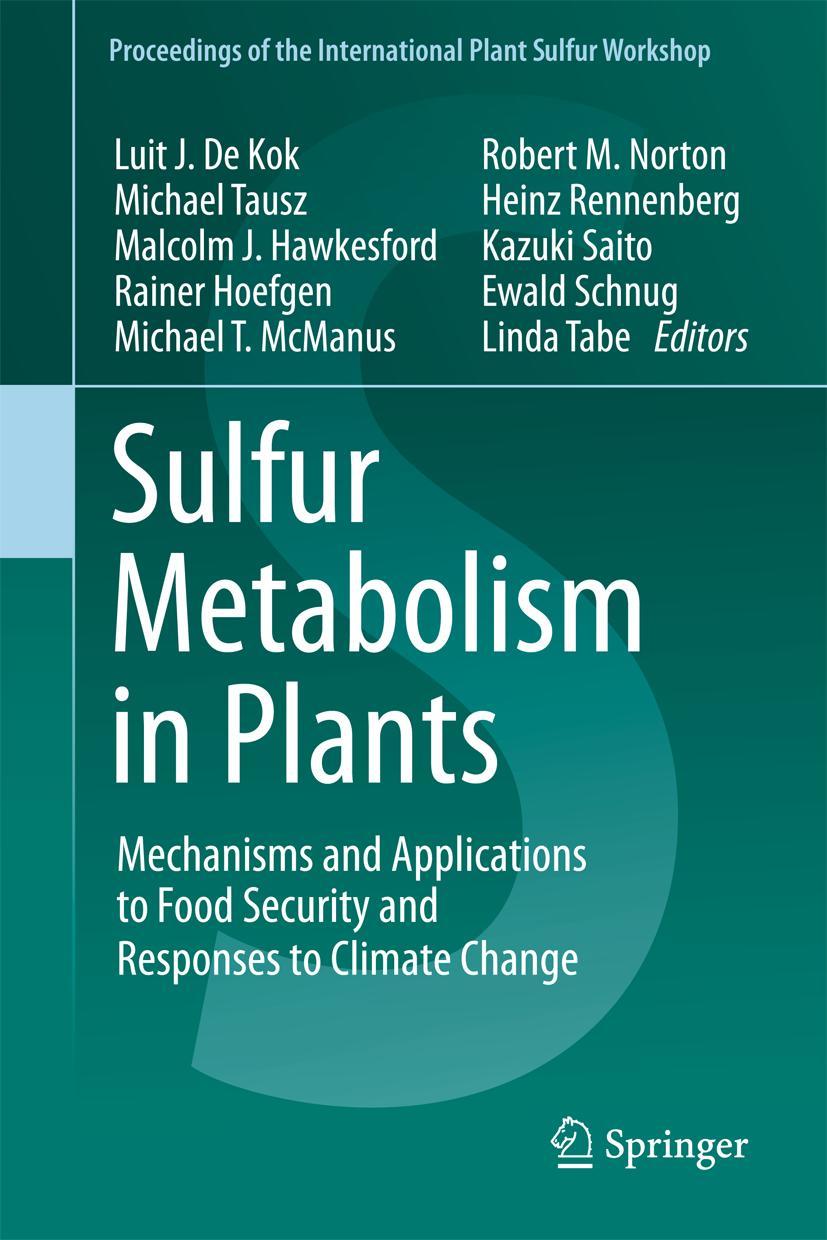 Vorderes Coverbild Sulfur Metabolism in Plants