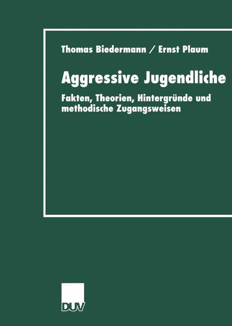 Vorderes Coverbild Aggressive Jugendliche