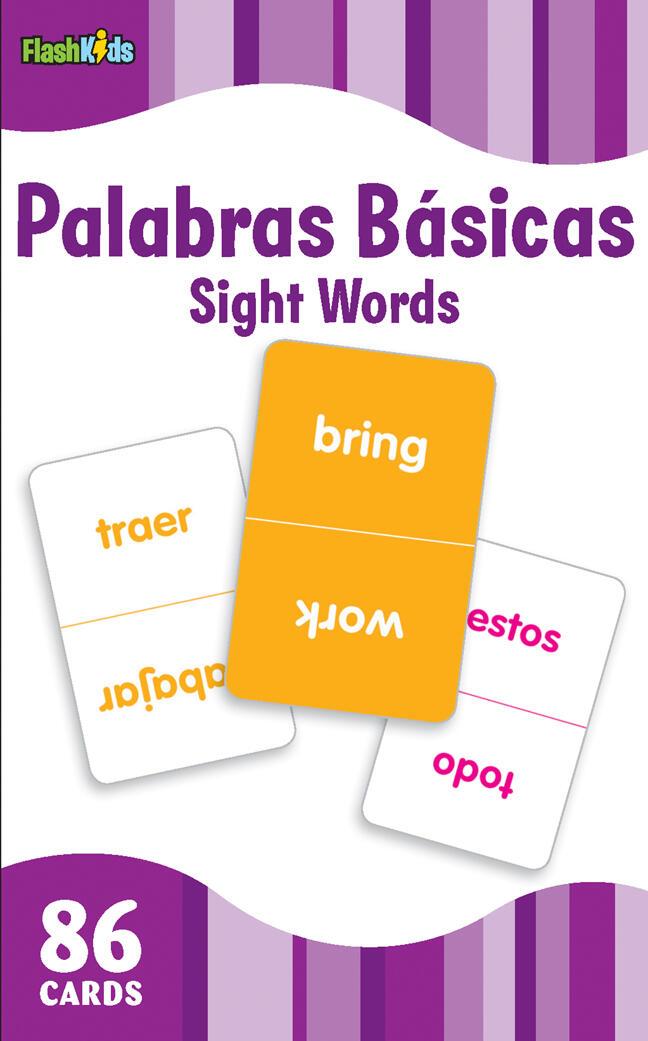 Vorderes Coverbild Palabras Básicas/Sight Words (Flash Kids Spanish Flash Cards)