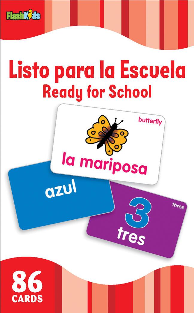 Vorderes Coverbild Listo Para La Escuela/Ready for School (Flash Kids Spanish Flash Cards)