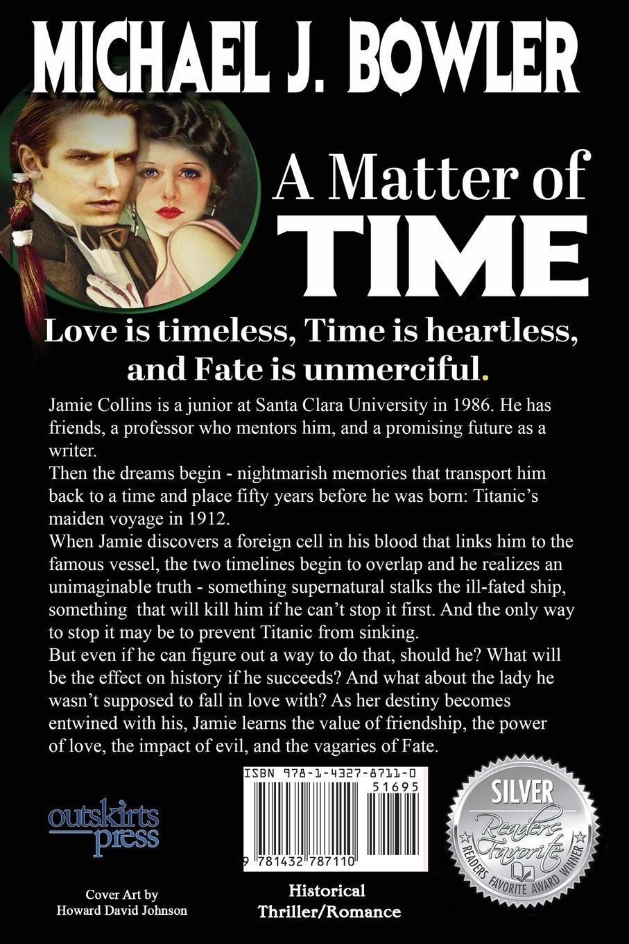 Rückseitencover A Matter of Time