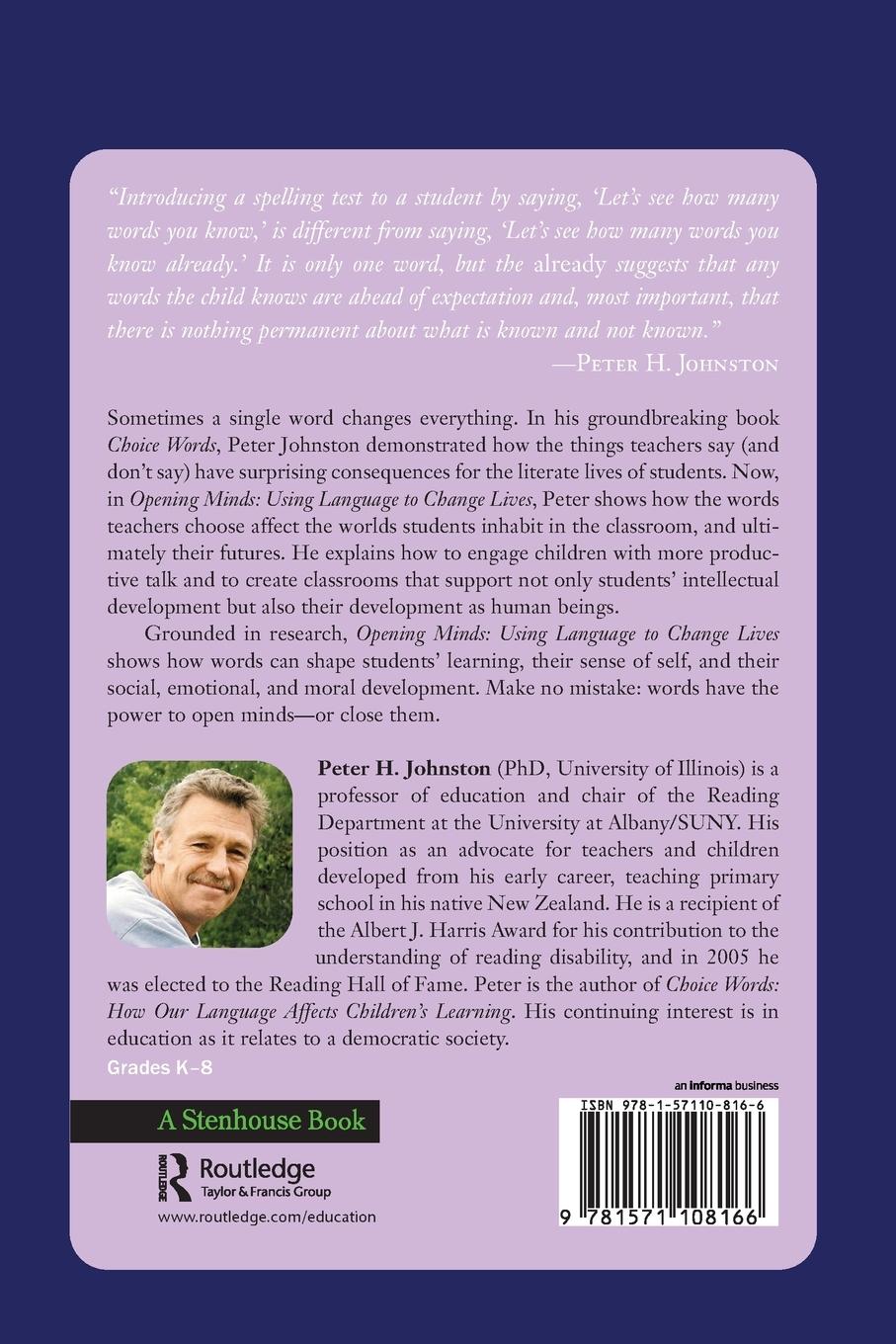 Rückseitencover Opening Minds