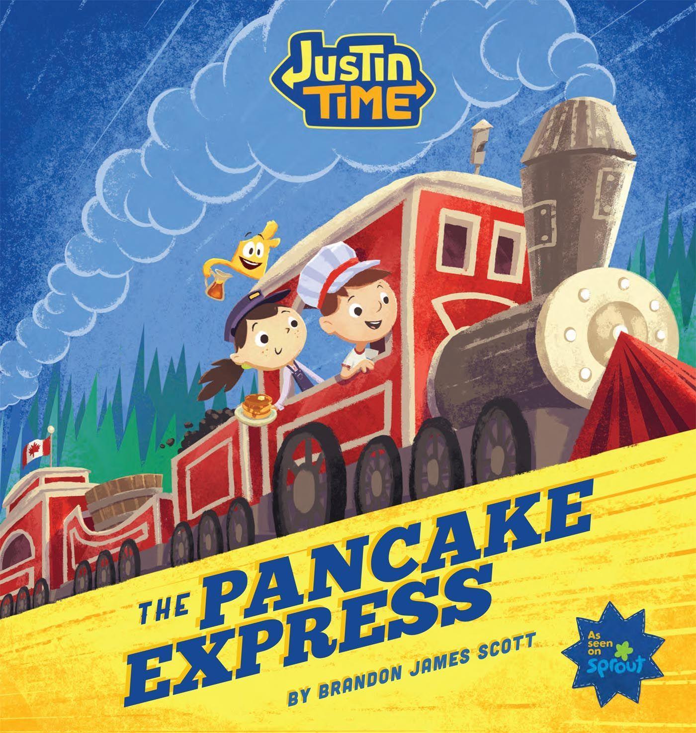Vorderes Coverbild Justin Time: The Pancake Express