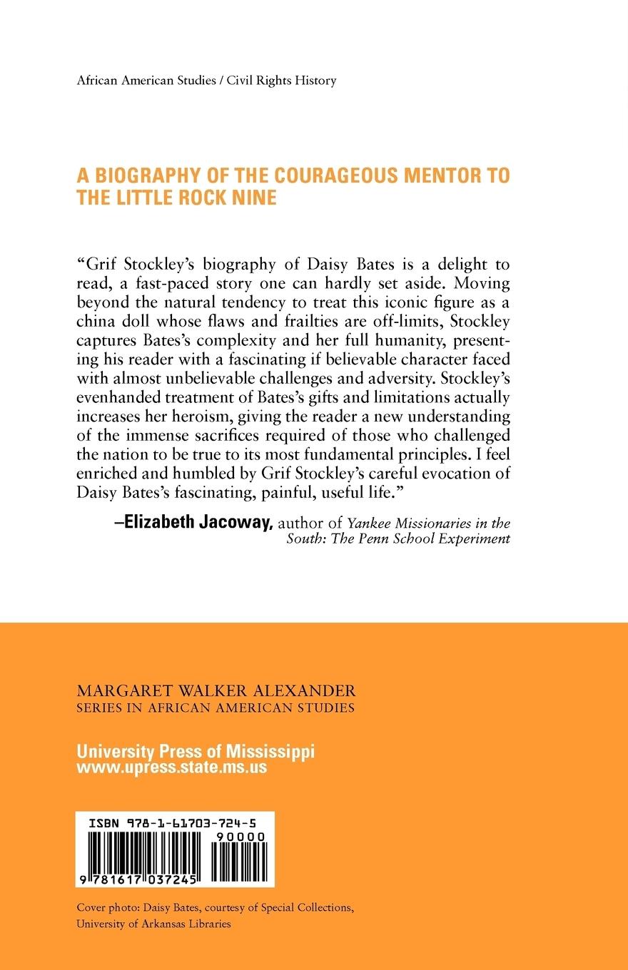 Rückseitencover Daisy Bates